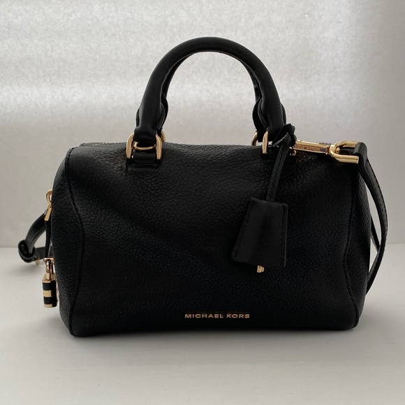 Like New Michael Kors Nano/Mini Kirby Crossbody Satchel Purse With Lock and Key - Picture 4 of 17